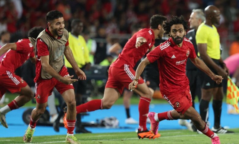 الأهلي المصري يفوز على الوداد في دوري ابطال افريقيا